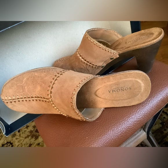 Ladies Sonoma Heeled Mules Size 6 1/2 - Picture 3 of 8